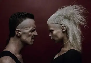 

0497A Die Antwoord - Ninja Yolandi Visser Rap-rave Group-Wall Sticker Silk Poster Light Canvas Decoration