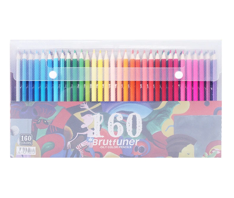 

160 Colors Wood Colored Pencils Set Lapis De Cor Artist Painting Oil Color Pencil For School Drawing Sketch Art Supplies