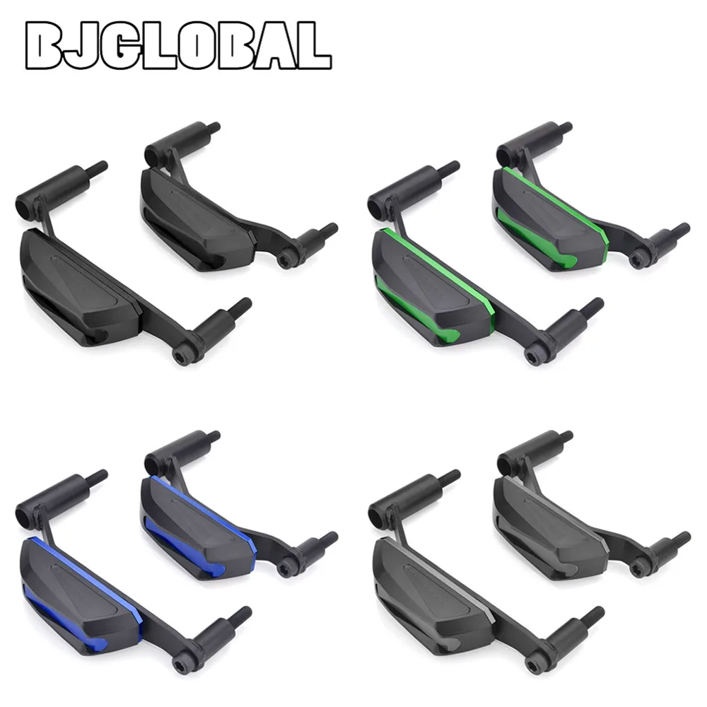 

BJGLOBAL CNC Aluminum Engine Crash Guard Frame Sliders Stator Cover Falling Protector for Kawasaki Z900 2017