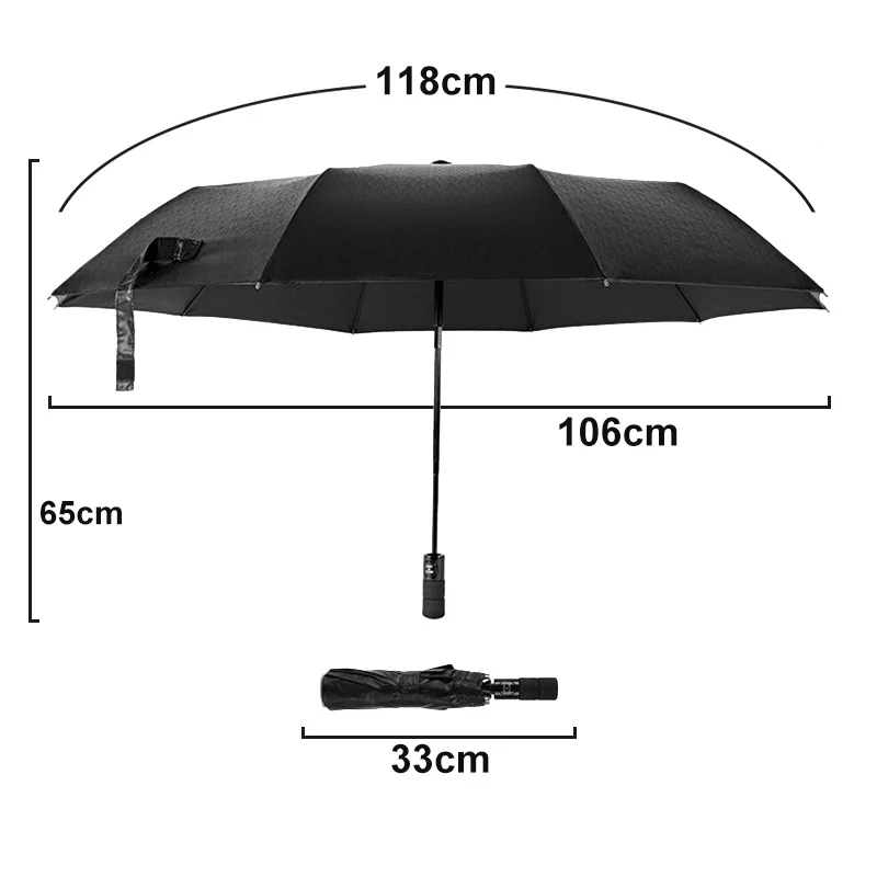 Автоматический зонтик с ручкой в форме шины складной 3 дюйма|automatic umbrella men|automatic