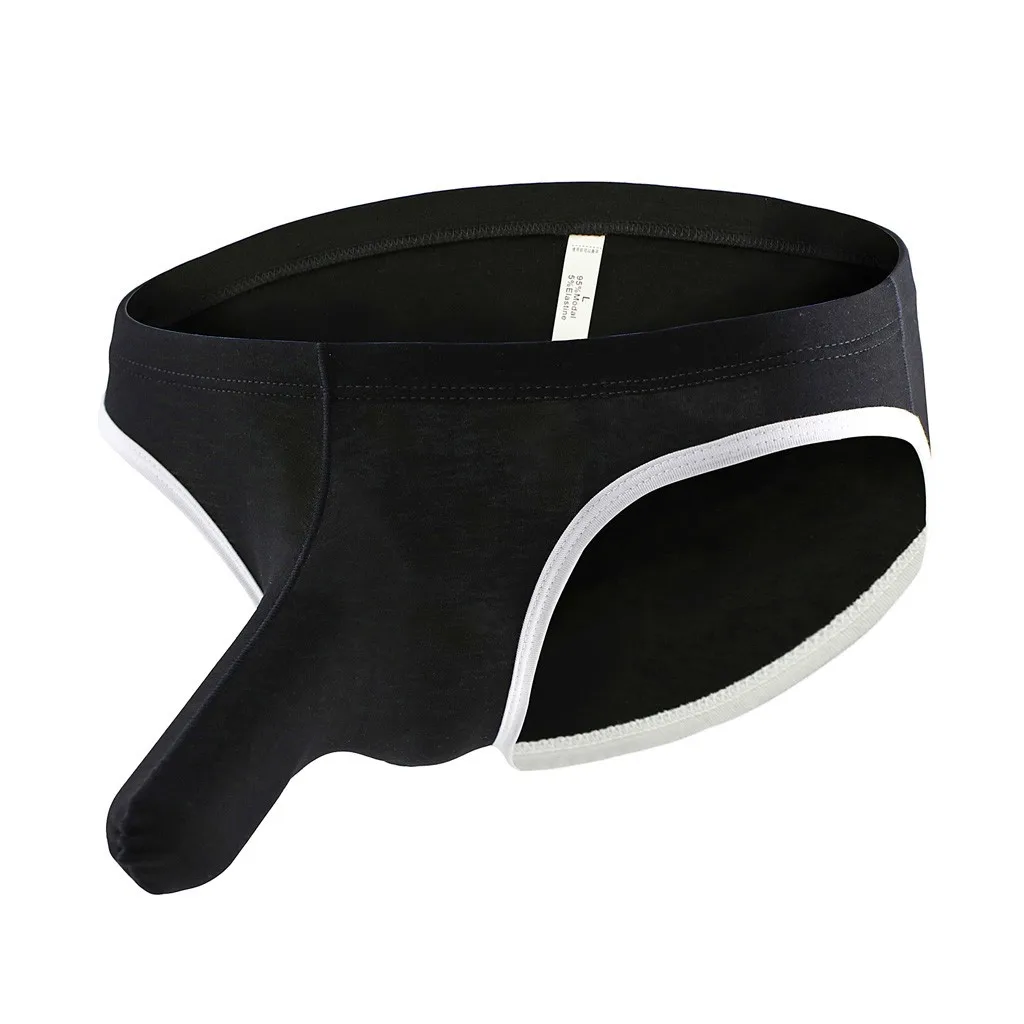 

Men's Underwear New Sexy Solid Color Low Waist Soft and Comfortable Breathable Sports Briefs Fashion Casual Daily Bragas #Z