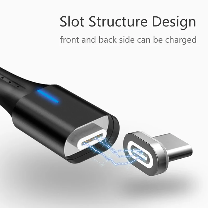 Rosinop 5A Super Charge Magnetic Cable For huawei p30 pro p20 USB Type C Cable For huawei mate 20 9 10 manyetik sarj kablosu