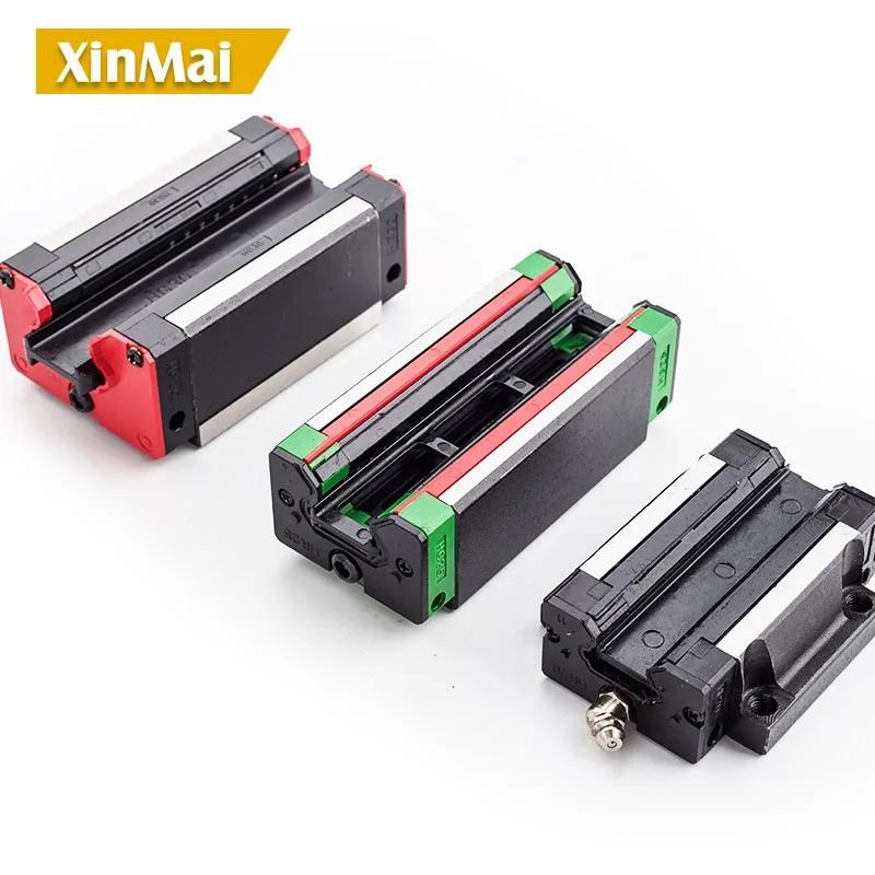

free shipping 2PCS HGH15CA HGH20CA HGH25CA HGHslider block match use HGR15 linear guide for linear rail CNC diy parts