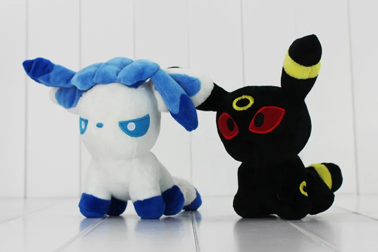 8 стилей Аниме мультфильм Плюшевые игрушки Umbreon Eevee зеркана Jolteon Vaporeon Flareon лесоин