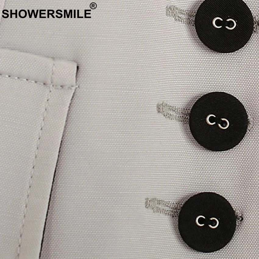 SHOWERSMILE British Style Vest Women Waistcoat Autumn Summer Elegant Uniform Formal Wear Vest Patchwork Sleeveless Jacket Ladies