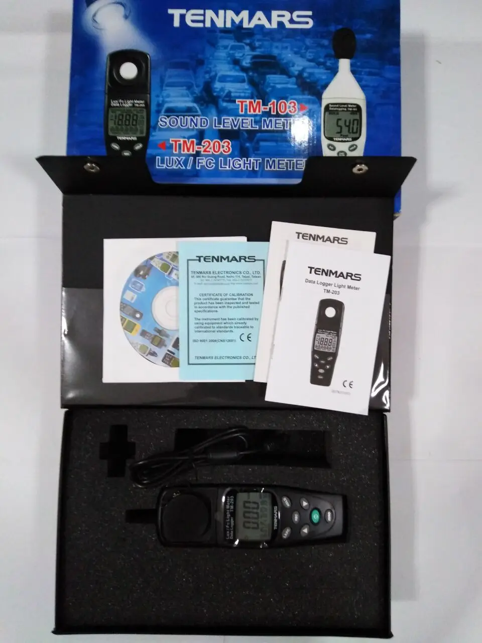 Tenmars TM-203 ручной автоматический измерительный прибор с датой