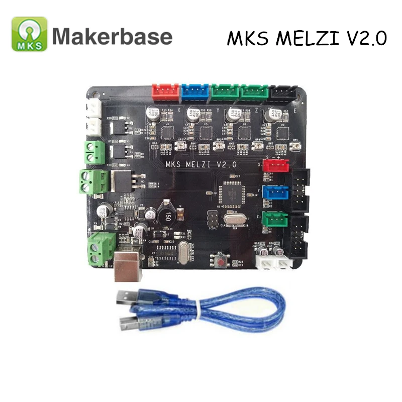 Prusa I3 3D Printer Controller Board MKS MELZI V2.0 Compatible with Marlin For Prusa I3 Prusa I3 3D Printer Controller Board MKS MELZI V2.0 Compatible with Marlin For Prusa I3
