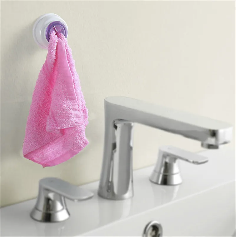 1PCS Convenient Kitchen Storage Hooks Washing Cloth Hanger Rack Towel Holder Sucker Wall Window Bathroom Tool Random Color 1PCS Convenient Kitchen Storage Hooks Washing Cloth Hanger Rack Towel Holder Sucker Wall Window Bathroom Tool Random Color