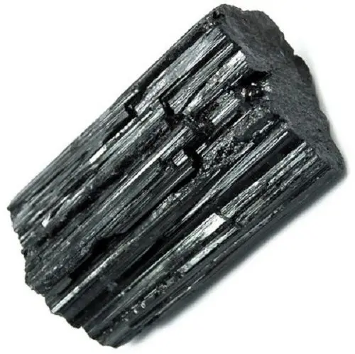 

1 Premium Extra A Grade Shiny Raw Black Tourmaline Rod Log Mineral 2.25" - 3.15"