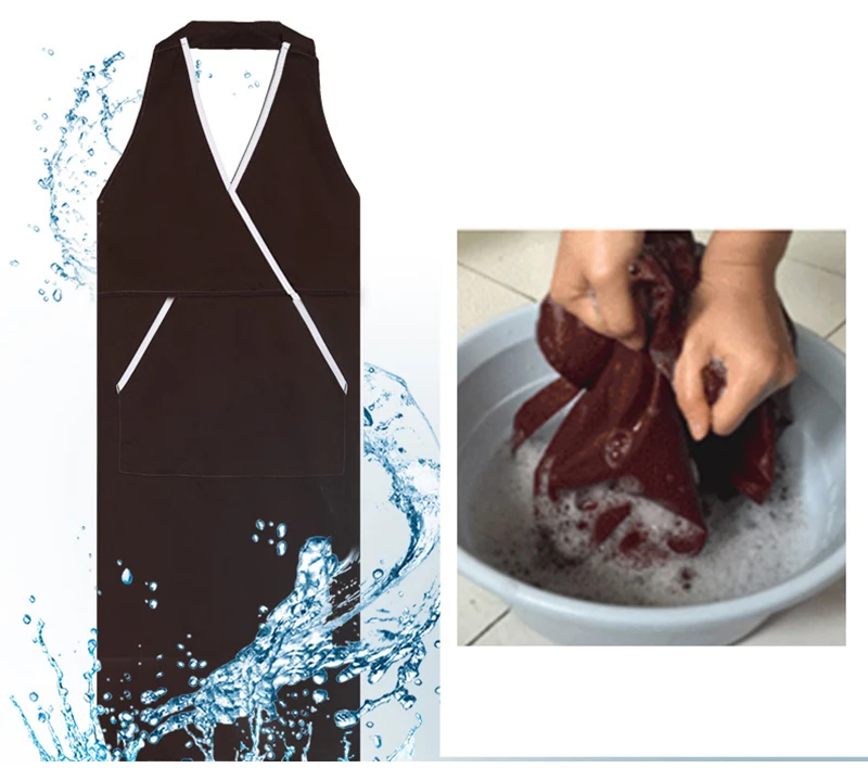 Kitchen tooling milk tea nail shop waiter overalls women fashion cotton18