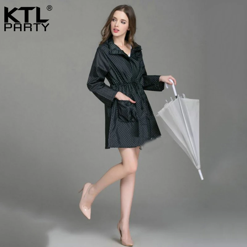 KTLPARTY женские японские дождевики на осень и зиму Женские Водонепроницаемые