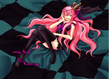 

Vocaloid 2 Cosplay Luka Megurine Costume World Is Mine Version H008