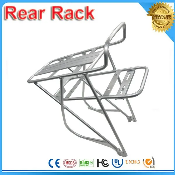 Flash Deal Bike bicycle Battery rack Rear Shelf Rear Rack Rear Carrier for 36v 48v battery suitable for T 24/26/INCH BIKE TIRES 3