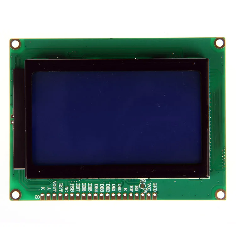 Графический модуль Geetech LCD12864 128x64 Dots ЖК дисплея ST7920 для Arduino|controller control|control modulecontrole