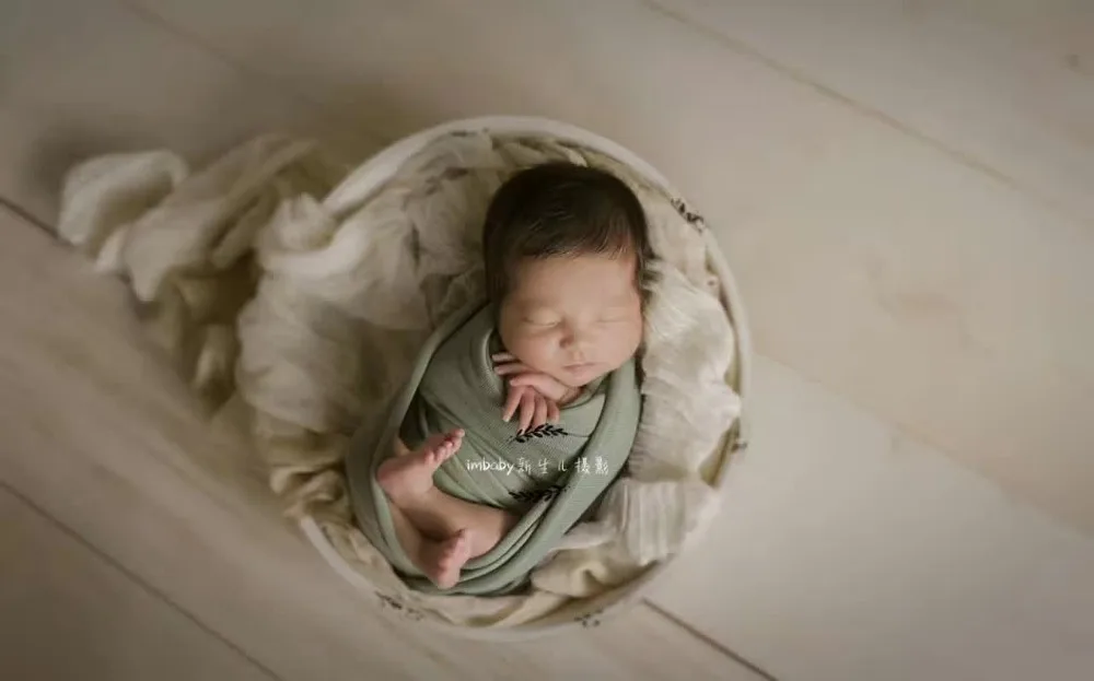 Винтажная коричневая деревянная чаша для новорожденных крепкая деревянная кровать нейтральный ребенок позирует чаша реквизит для фотосъемки реквизит для студийной фотосъемки готов к отправке