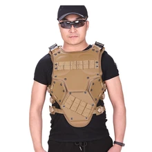 Molle тактический охотничий боевой TF4 жилет для тела защитный жилет с 5,56 подсумок Черный Песок