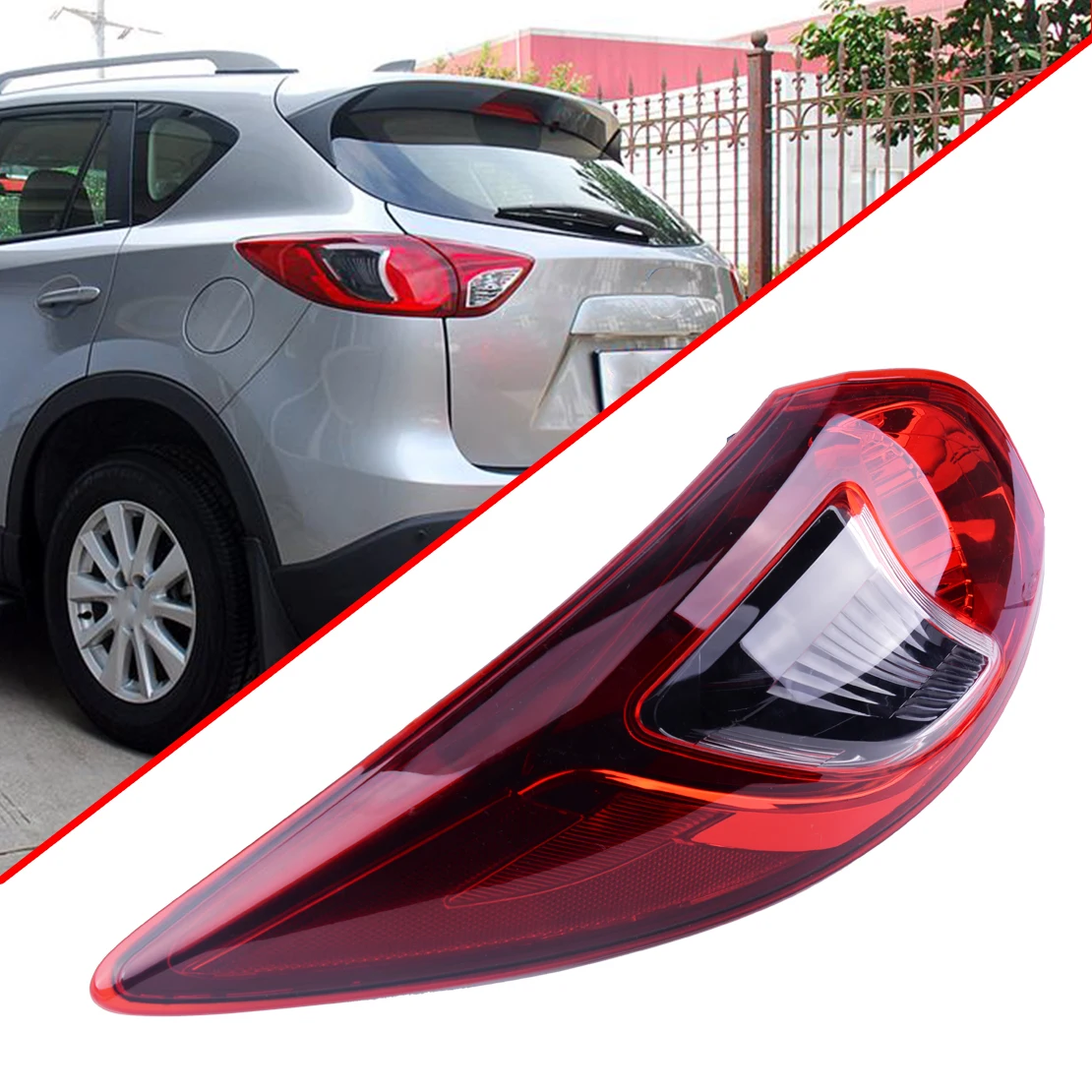 Beler задний автомобильный левой стороны водителя outerbrake фонарь лампа из АБС-пластика Пластик подходит для Mazda CX-5 CX5 2013 2014 2015 2016