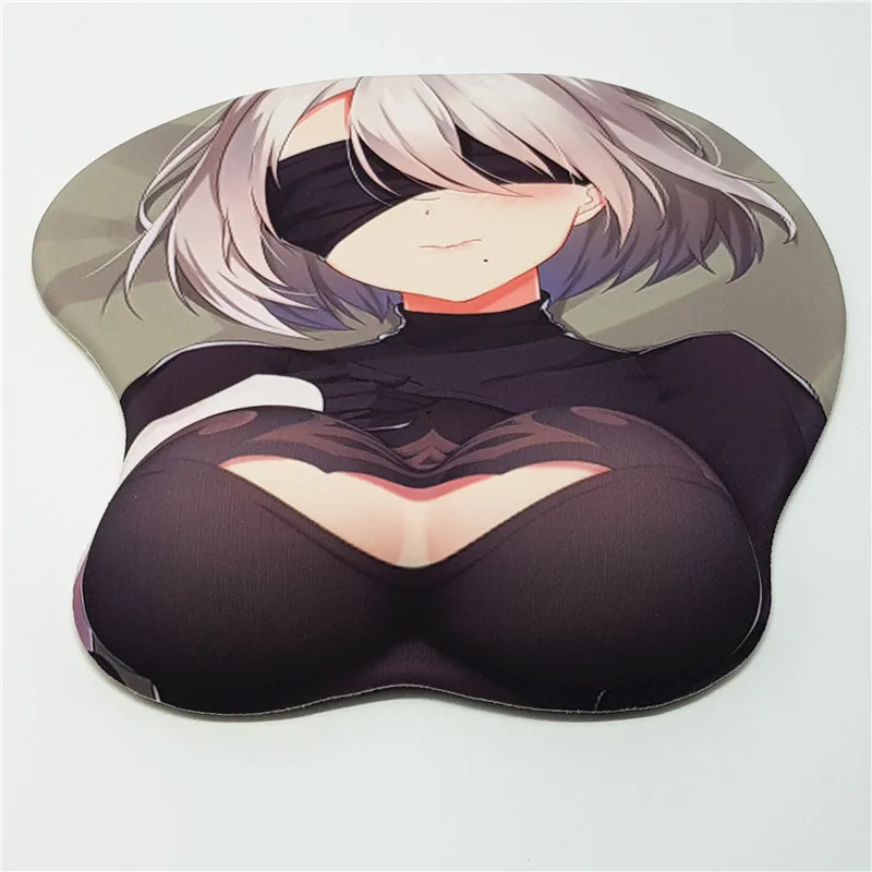 NieR: Automata YoRHa No.2 Type B 3D Oppai Mouse Pad 8 20170617_150642
