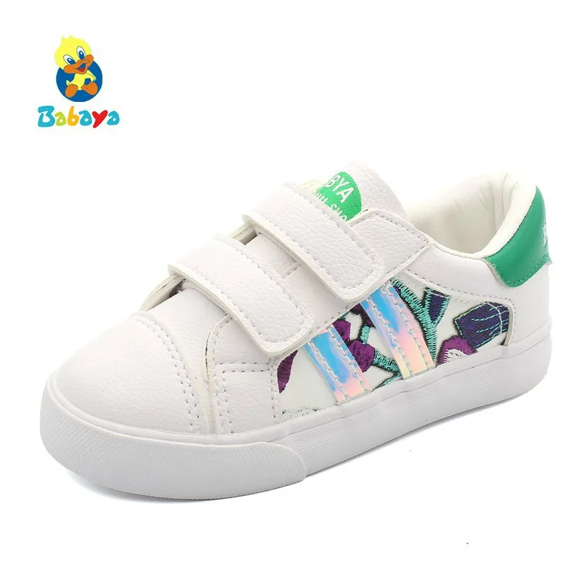 

Artificial Leather 2018 Autumn New Children Shoes For Girls Boys Sneakers Fashion Kids Casual Shoes Student High Quality