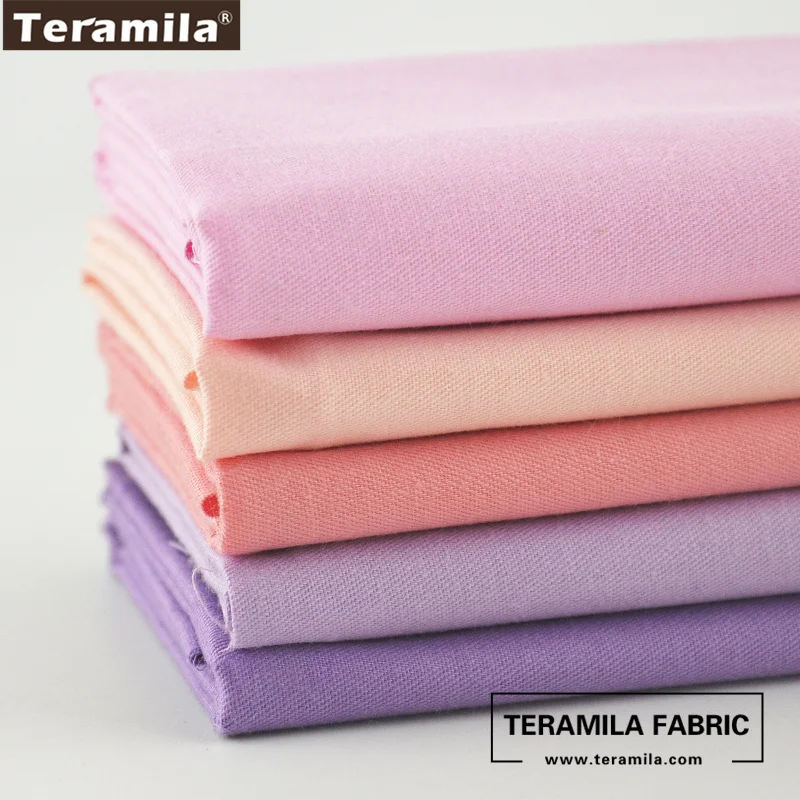 Cotton Fabrics 25 Solid Colors Charm Packs Fat Quarter Meter For Bedding Quilting Patchwork Craft Clothing cotton craft fabric cotton fabric craft fabric fabric material