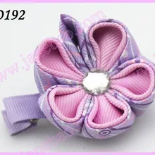 Лента цветок клипы 110 шт. цветок канзаши заколки значок держатель катушки заколки для волос