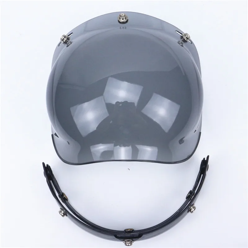 Top quality DIY helmet Bubble Visor UV 400 protection Helmet Windshield