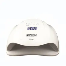 Солнце X 54 Вт аппарат для сушки ногтей ЖК-дисплей Дисплей с таймером 10/30/60/99 S УФ светодиодный льдинка светильник Инфракрасный Авто Сенсор профессиональный белый свет