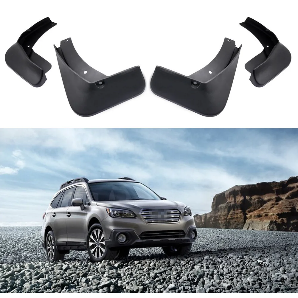 1 Set Splash Guards Mud Guards Mud Flaps for Subaru Outback 2015mud