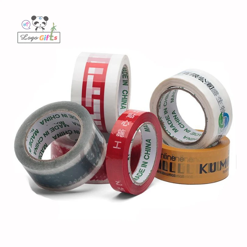 

45mm Width Clear Transparent express company Packaging Adhesive Tape custom imprinted free with your company name/text/logo/url