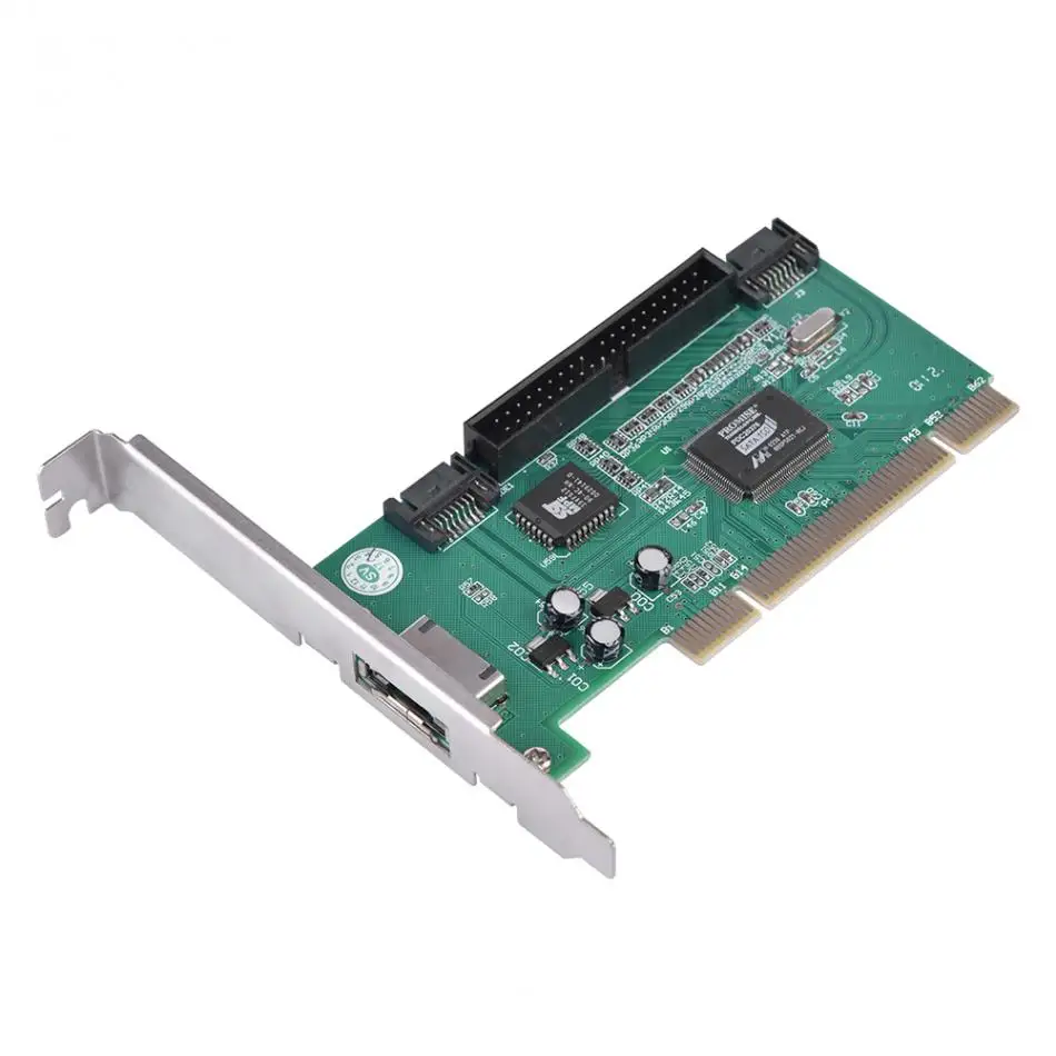 PCI-2 порта SATA+ 1 порт eSATA+ 1 карта IDE raid-контроллера