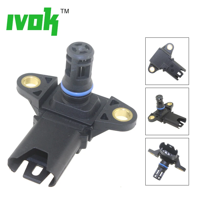 

Intake Air Manifold Boost Pressure MAP Sensor For BMW E60 E61F12 F13 X6 Z4 5WK96875Z 5WK96805Z 7551429 7585493 84369
