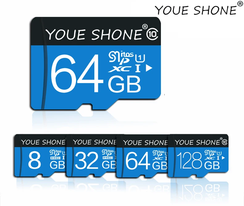 

High Speed Class 10 16G 32G 64G 128G SD TF Memory Card Flash SD Card 4GB 8GB Storage Expansion for Smart phone DVR