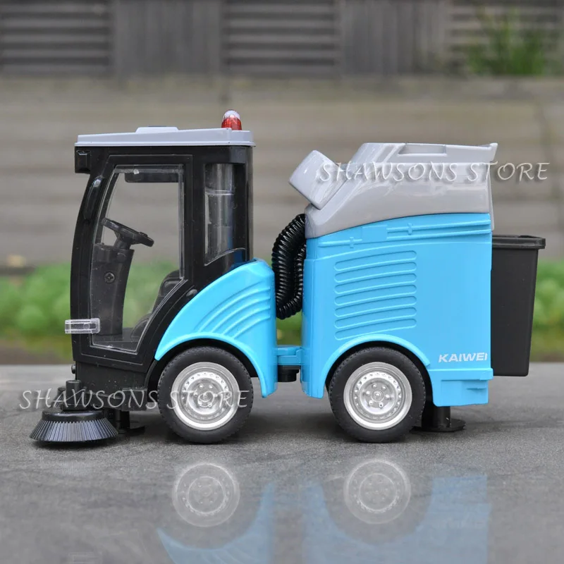 Литые игрушечные модели уборочная машина чистка мусора автомобиль Реплика звуковые огни