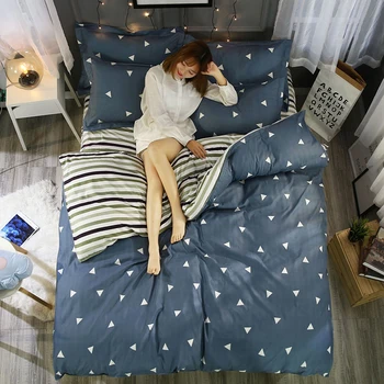 

Duvet Cover 3/4 pcs Bedding Set Adult Kids Child Bed Linens Single Twin Full Double Queen King Size Quilt Comforter Case24