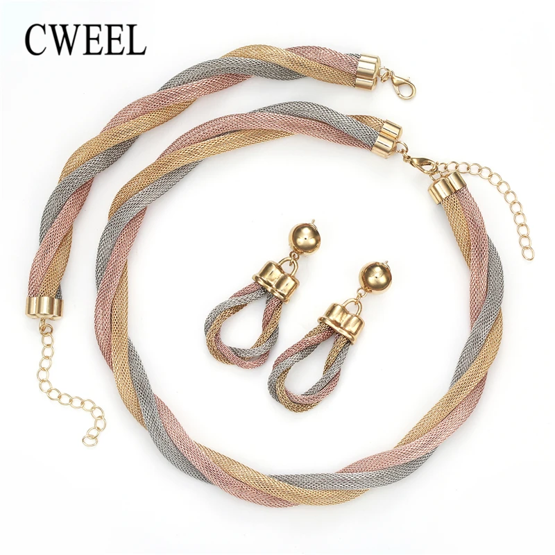 CWEEL Women Jewelry Sets Nigerian Wedding Dubai African Beads Jewelry Set Gold Color Turkish Jewelry Bohemian Jewellery Set цена CWEEL Women Jewelry Sets Nigerian Wedding Dubai African Beads Jewelry Set Gold Color Turkish Jewelry Bohemian Jewellery Set цены онлайн