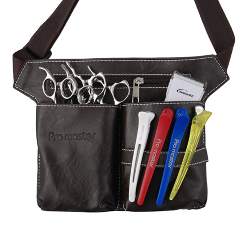 Hair Care Styling Tools Waist Pack Professional Hair Scissors Comb Bag