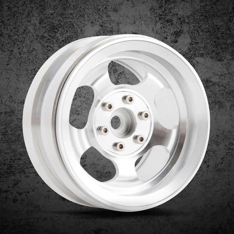 

4pcs High quality metal 2.2inch wheels Hub for 1/10 RC Crawler Car TRX4 Bronco D90 D110 Axial Scx10 90046 RC4WD