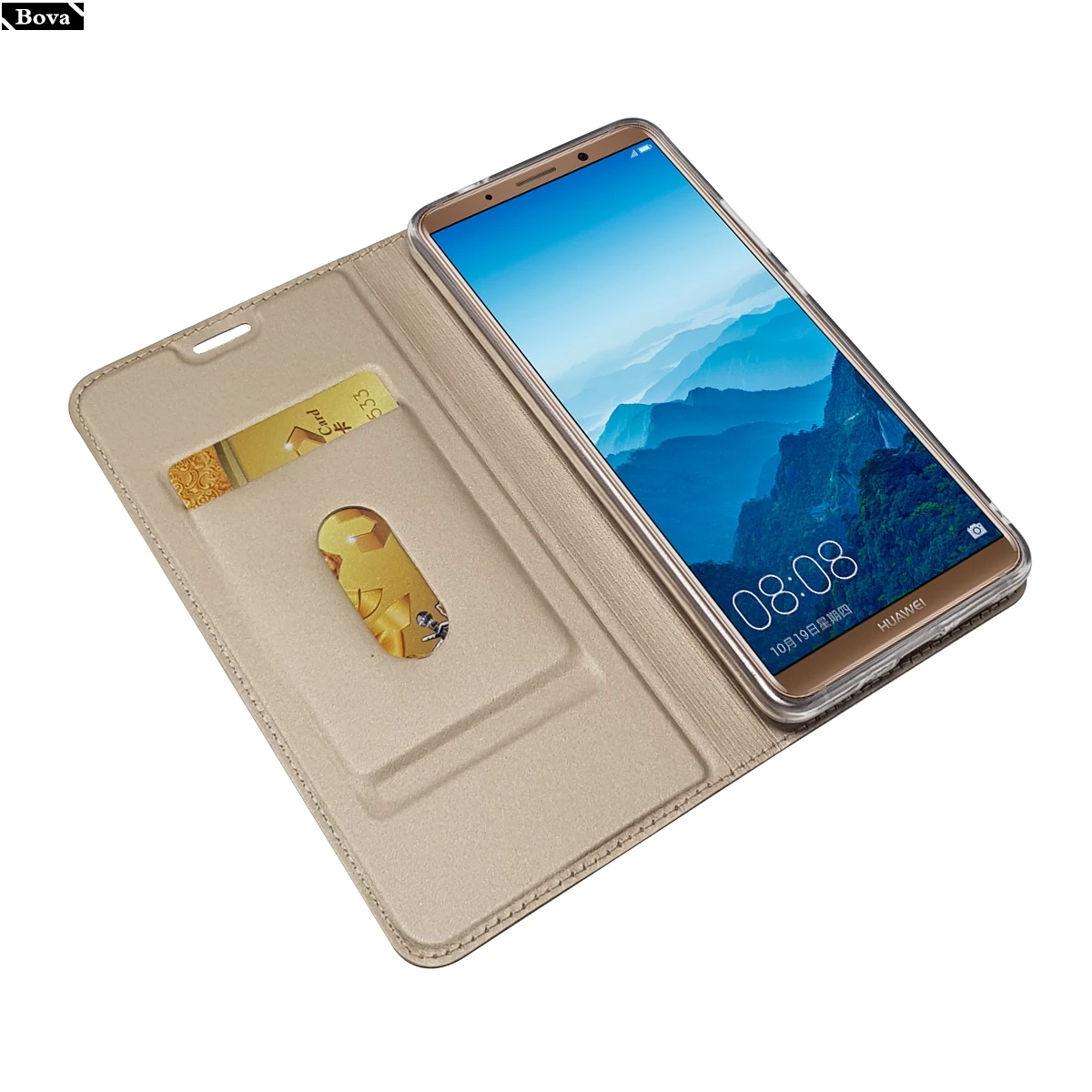 Ультратонкий Магнитный притягательный чехол для Huawei Mate 10 Pro / Lite/Mate10 матовый