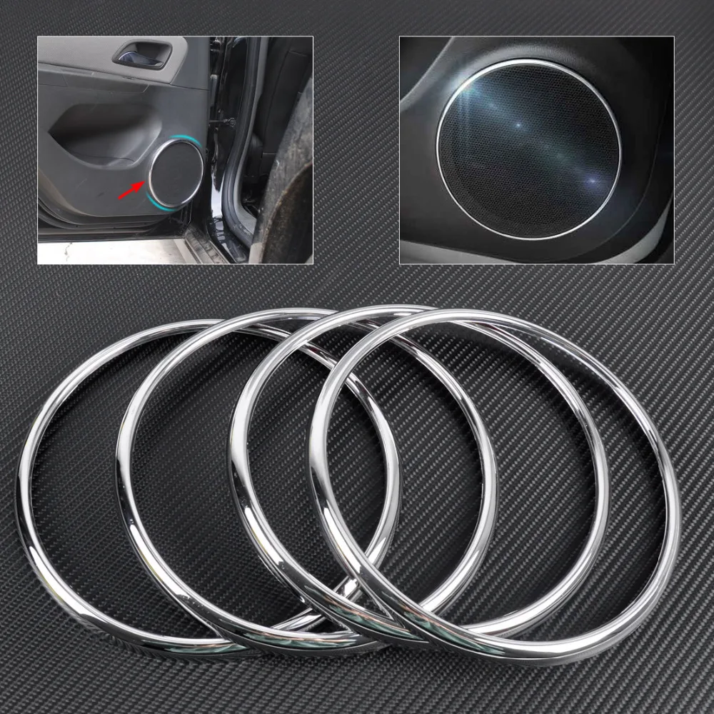 Us 10 82 5 Off Citall 4pcs Chrome Audio Speaker Stereo Decorative Ring Cover Loop For Chevrolet Holden Cruze 2009 2010 2011 2012 2013 2014 In