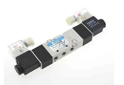 

Baomain Solenoid Valve 4V230P-06 DC 12V 3 Position 5 Way PT 1/8