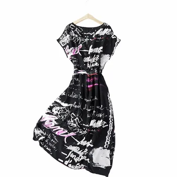 

2020 spring and summer new long silk crepe DE chine dress mulberry silk tail single fork straight tube dress