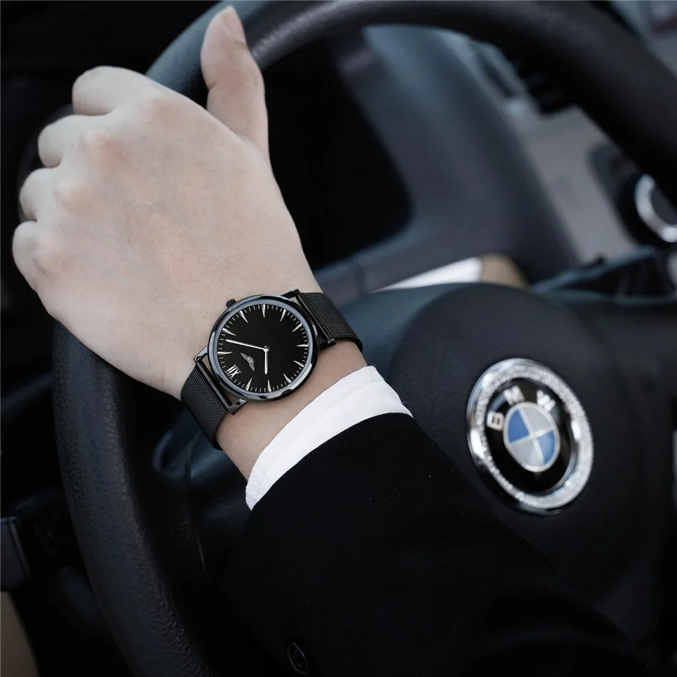 Watch Men GUANQIN Relogio Masculino Gold Simple Mens Watches Top Brand Luxury Ultra Thin Quartz Watch New Year Gifts for Friends (8)