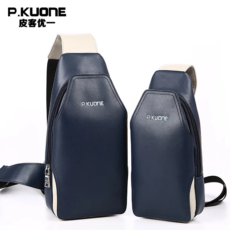 

P.KUONE 2018 High Quality Luxury Handbags Designer Messenger Bags New Fashion Famous Brand Chest Pack Casual Travel Women Bag