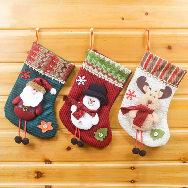 lumiparty 1pcs 2016 christmas stocking decoration ornaments cartoon santa claus snowman socks christmas decorations for home in stockings gift holders - Christmas Stockings Bulk lumiparty 1pcs 2016 christmas stocking decoration ornaments cartoon santa claus snowman socks christmas decorations for home in stockings gift holders - Christmas Stockings Bulk