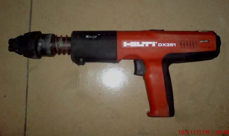 Authentic Hilti DX351 gun / gunpowder 