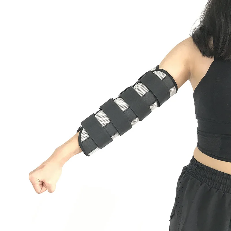 

1 PC Breathable Elbow Joint Arm Brace Protector Upper Limb Rehabilitation Splint 3 Size For Men/women Arm Support