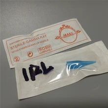 500 шт 1rl татуаж татуировки традиционная игла Совет Кепки для Стандартный иглы машины отдельный комплект 0,4*0,6*2,5 см