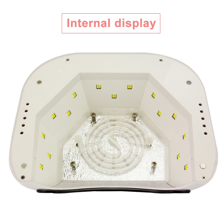  Professional 48 W UV Lamp Nail Dryer For Nail Gel Polish Curing LED Nail Lamp Dryers Art Manicure A - 32805944430