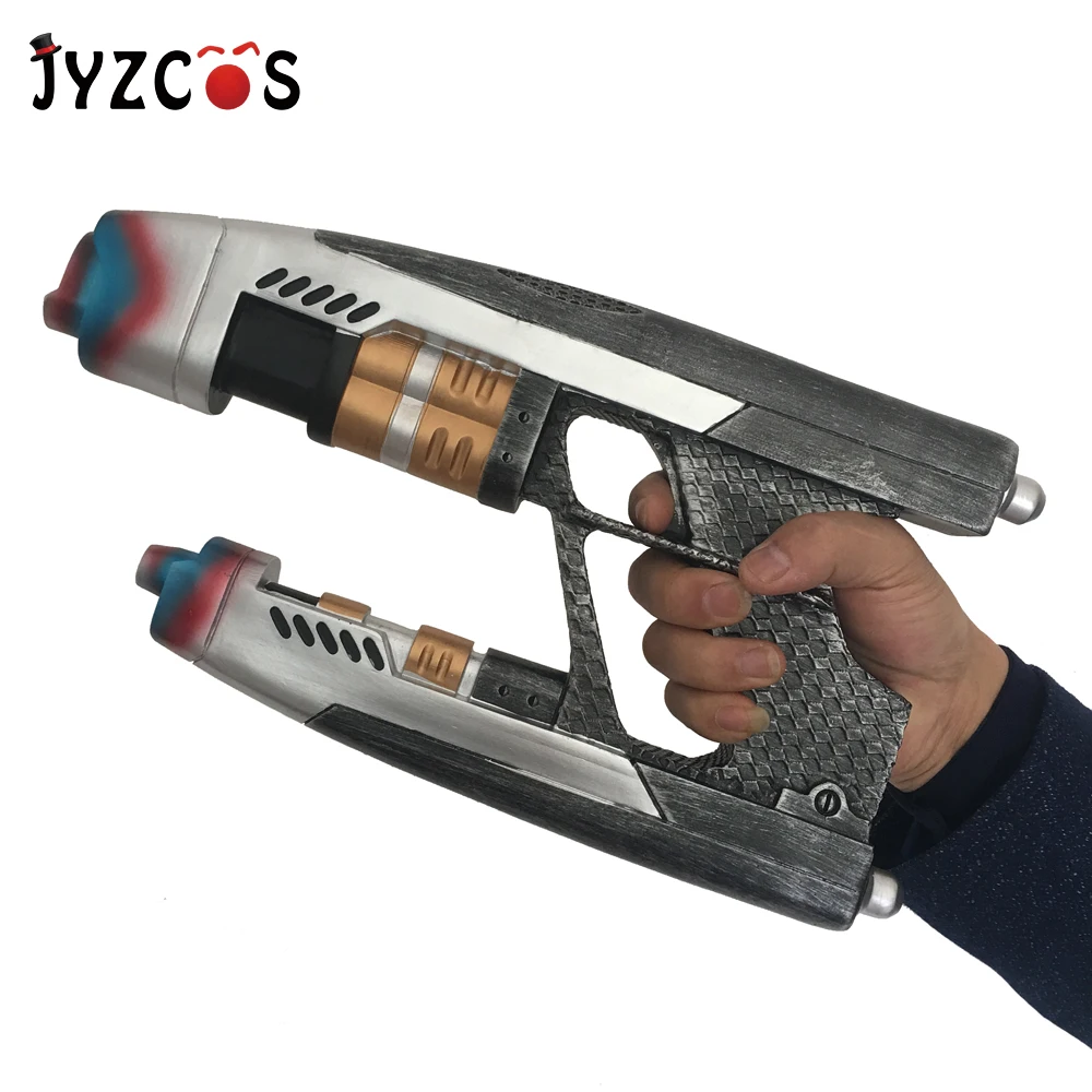 

JYZCOS Adult Star Lord Gun Weapon Halloween Avengers Infinity War Peter Quill Superhero Cosplay Props