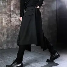 Мужская одежда большего размера; ; корейская мода; юбка для отдыха; брюки; 27-39